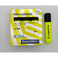 Royal evidenziatori office giallo conf.12pz