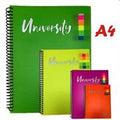 Spiral book sk a4 1r 80ff 80gr fluo con stickers 21x29.7