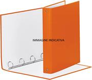 Cartella 4 anelli h&h 26x34cm arancio