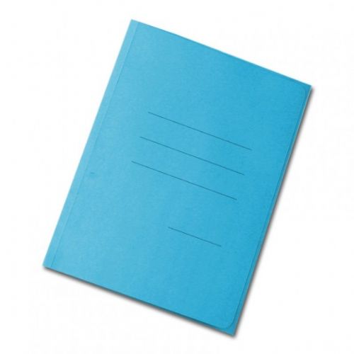 CARTELLINE 3 LEMBI CON STAMPA BLU CF.50PZ.