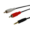 Xtreme cavo audio-stereo jack 3.5/2rca m/m 1.5mt