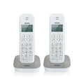 Telefono cordless brondi gala twin bianco/grigio duo