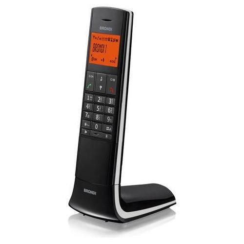 Telefono cordless brondi lemure nero