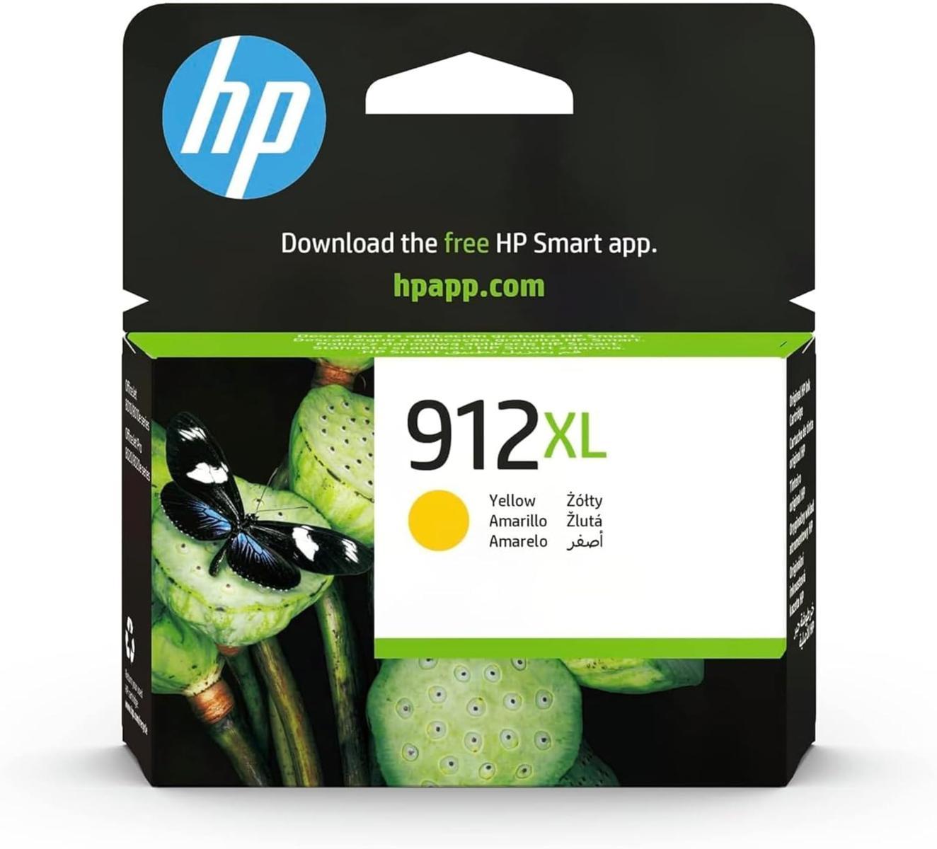 Hp cartuccia ink n.912xl yellow