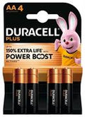 Duracell plus powerboost stilo aa mn1500 conf.4