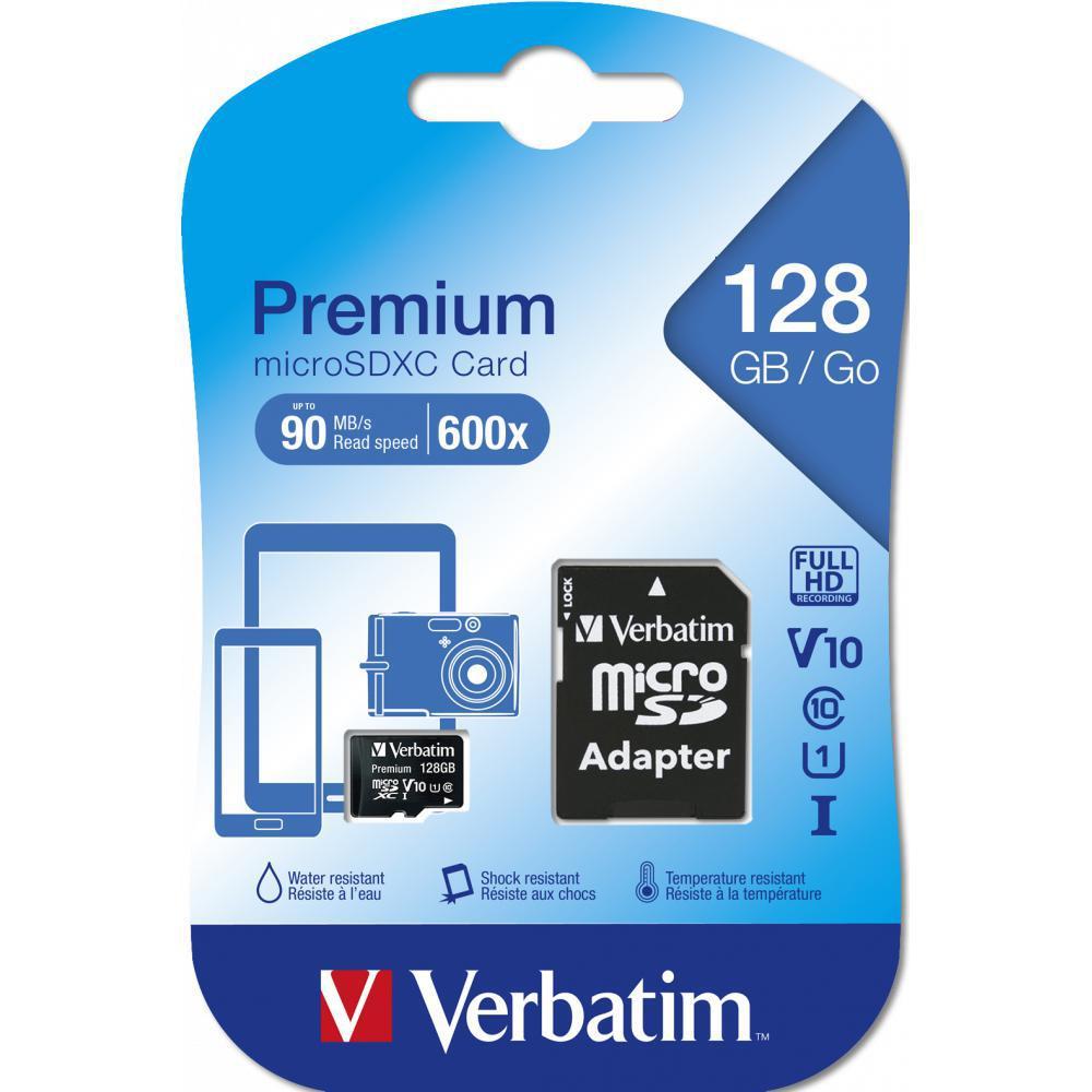 Micro sd verbatim 128gbclasse 10