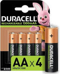 Duracell rechargeable hr6/dc1500 aa 1300mah