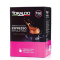 Cialde caffe toraldo 44mm miscela classica 150pz