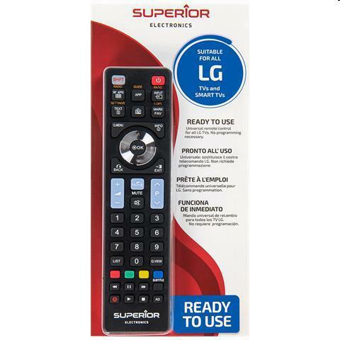 Telecomando superior electronics replacement per tv lg suptrb007