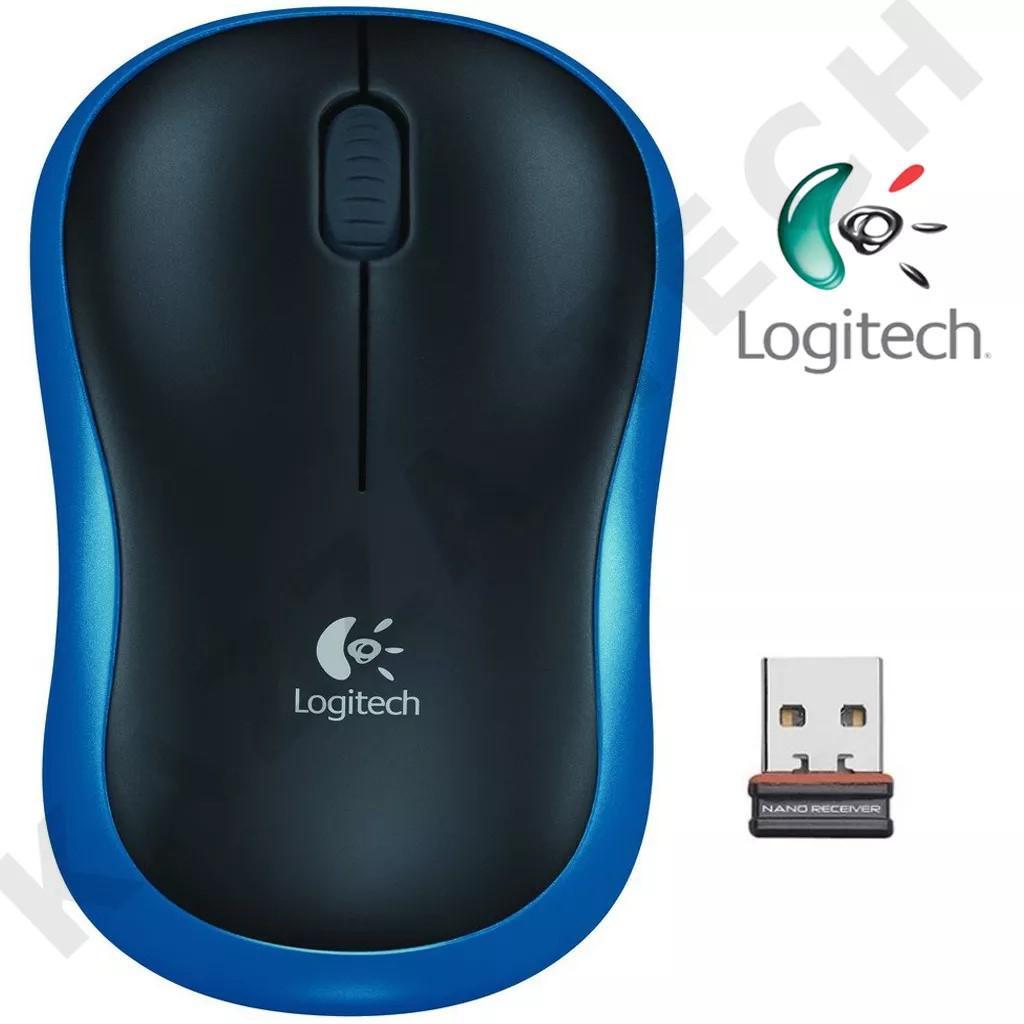 Mouse logitech m185 wireless blu