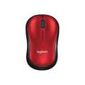 Mouse logitech m185 wireless red