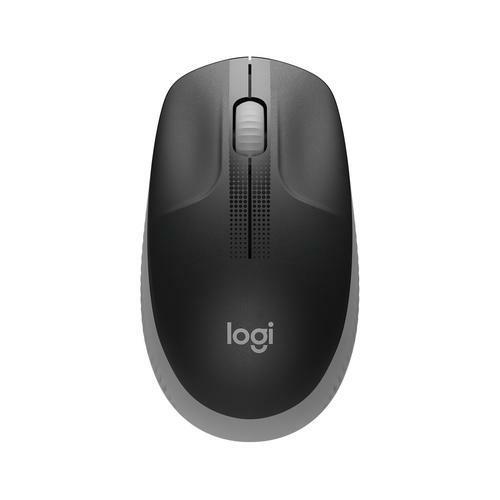 Logitech mouse m190 wireless grey