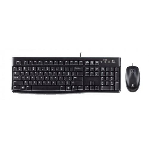 Logitech desktop mk-120tastiera e mouse usb