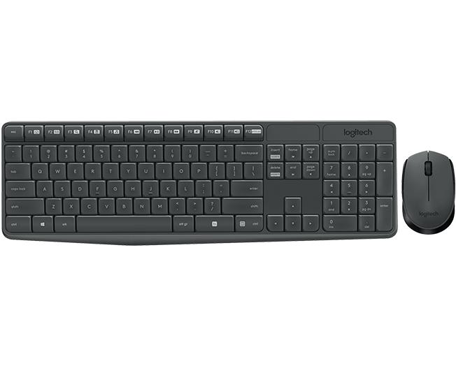 Tastiera logitech desktop mk235 wireless