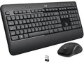 Kit tastiera e mouse logitech wireless mk540 advanced black
