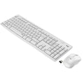 Kit tastiera e mouse wireless logitech  mk295 silent white