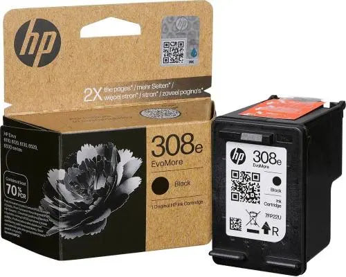 Hp cartuccia n.308e evomore black 320pg