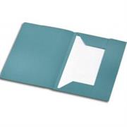 Cartelle 3 lembi con stampa 200gr 50pz verde