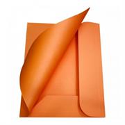 Cartelle 3 lembi con stampa 50pz arancione
