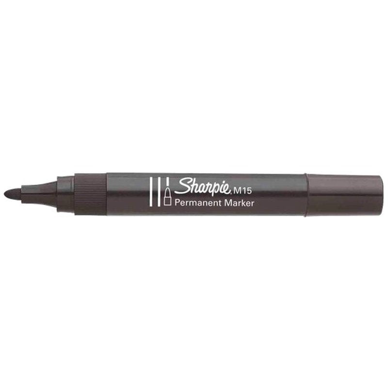 Marker sharpie permanente tondo nero m15 cf12pz