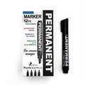 Royal marker permanent punta scalpello conf.12pz black