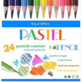 Royal pastelli office pastel conf.da 24pz 3,3 mina