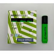 Royal evidenziatori office verde conf.12pz