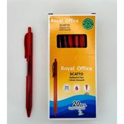 Penne sf royal a scattor20 1.0mm rosse cf.20pz