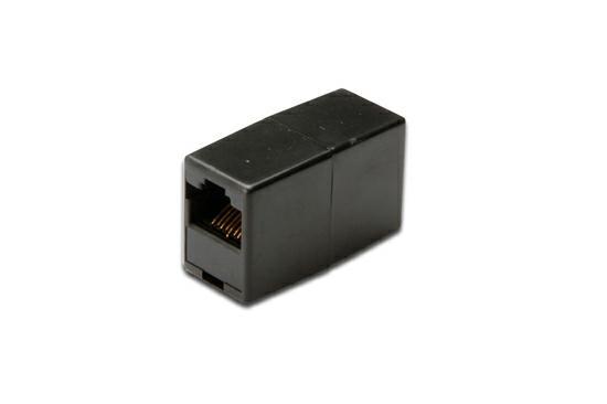 Accoppiatore telefonico2 conn. rj45-8p8c f/f nero w50260