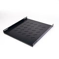 Mensola fissa mach power prof. 500mm 1u 4punti x rack 19" nero