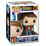 Action figures funko pop! ritorno al futuro marty con smanicato