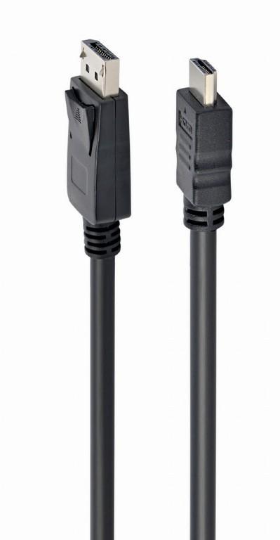 Techmade gembird cavo da display port a hdmi 1.8m