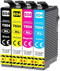 For use in epson t10h440 xp2205 wf2910/2930/2935 604 yellow