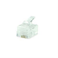 Plug telefonico mach power rj11 6p4c conf.50pz