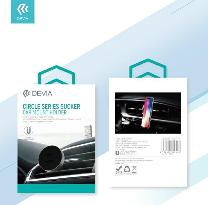 Devia supporto magnetico smartphone da bocchetta aria auto