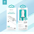 Devia suit carica auto 3.1a 2 out + cavo lightning
