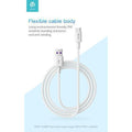 Devia cavo carica rapida usb - type c 5a 1.5mt white
