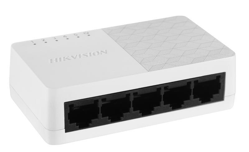 Switch hikvision 10/100/1000 5 porte unmanaged desktop