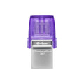 Kingston pen drive 64gbmicro duo 3c dual type-a type-c usb 3.0