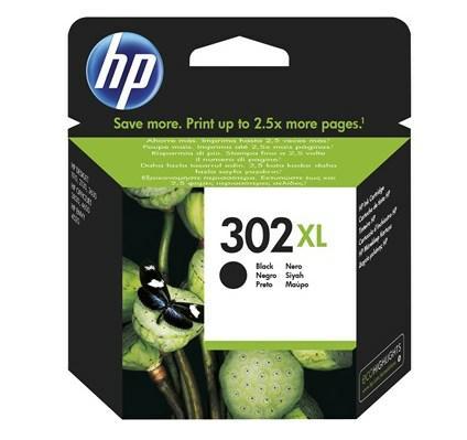 Hp cartuccia ink n.302xl black 430pag.