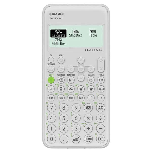 Calcolatrice scientifica casio fx-350cw bianca