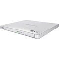 Lg masterizzatore esterno dvd-rw slim usb white