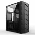 Case gaming mach power 1*led rgb 1*fan rgb 3*usb acrylic panel