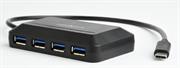 Techmade gembird hub type-c usb 3.1 a 4 porte