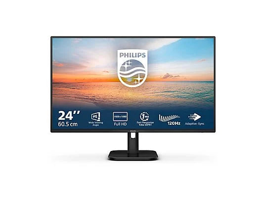 Monitor philips 23.8" ips fhd 100hz 4ms vga hdmi multimediale