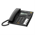 Telefono fisso alcatel t56 display id chiam. vivavoce nero 10mem