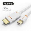 Cavo cabletime da mini dp a hdmi 4k60hz gold plated wh 1.8m