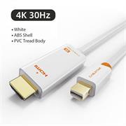 Cavo cabletime da mini dp a hdmi 4k30hz gold plated wh 1.8m