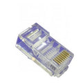 Plug di rete rj45 8p8c utp cat5e conf.100pz cv-lan-028