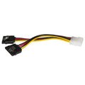 Cavo link splitter 1x molex maschio 2x sata femmina  15cm